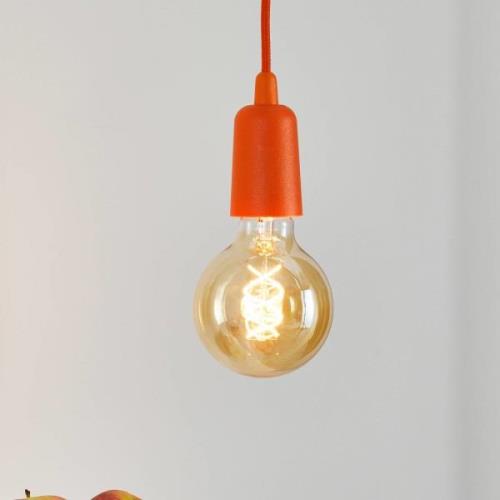 SOLLUX LIGHTING Hänglampa Brasil, orange, 1 lampa