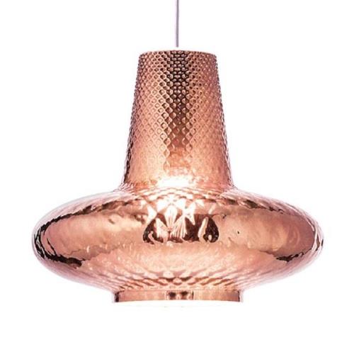 AILATI Hängande lampa Giulietta 130 cm roséguld metallic