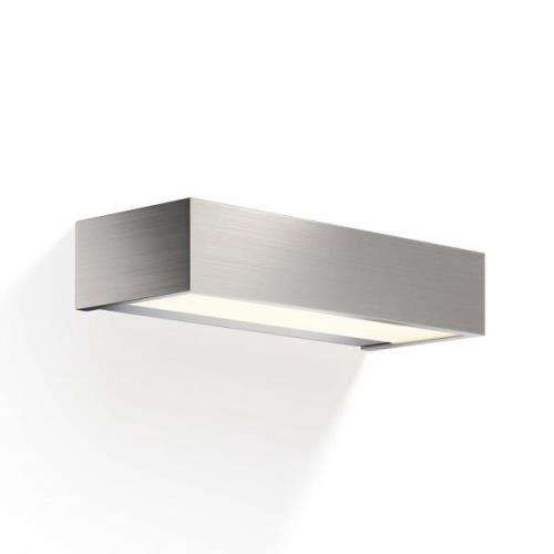 Decor Walther Box LED-vägglampa nickel 25 cm