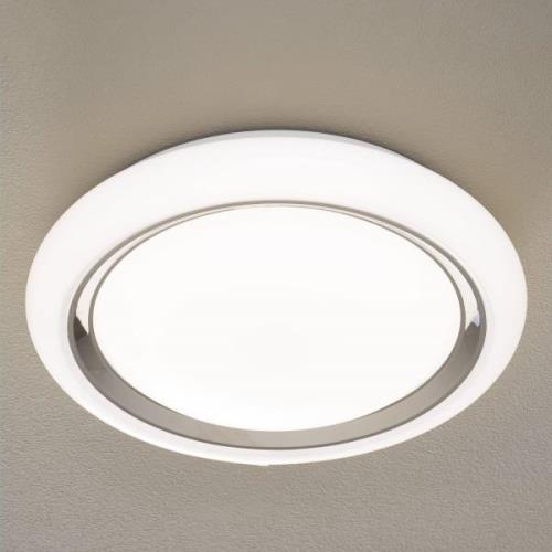 EGLO connect Capasso-C LED-taklampa vit-krom