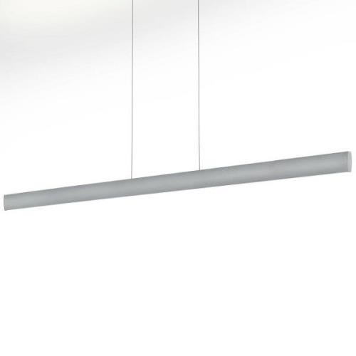 Knapstein LED-hänglampa Runa, nickel, längd 152 cm