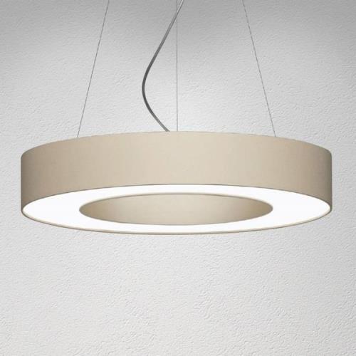 Hufnagel LED-pendellampa Donut dimbar 22 W melange