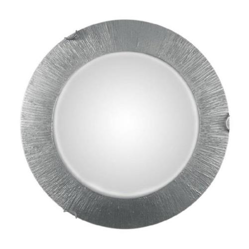 Kolarz Moon Sun vägglampa, silver, Ø 40 cm