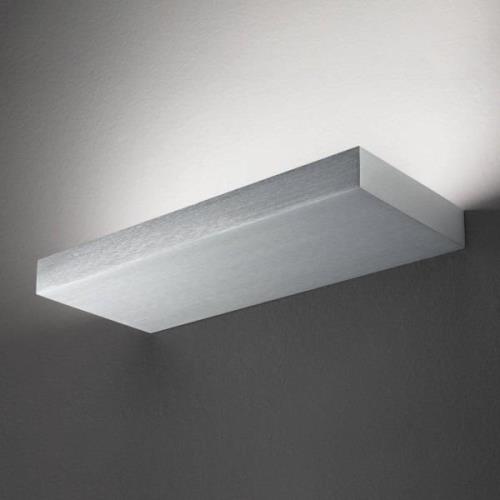 Linea Light LED-vägglampa Regolo, längd 24 cm, aluminium