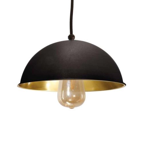 Moretti Luce Hänglampa Circle decentrerad 1 lampa bronserad