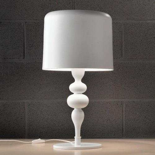 Masiero Bordslampa Eva TL3+1G 75 cm, vit