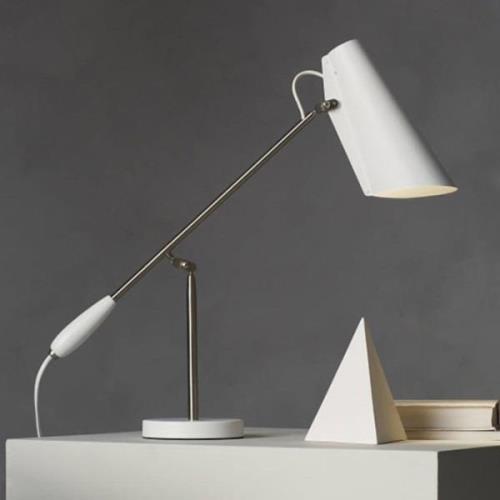 Northern Birdy retro bordslampa vit