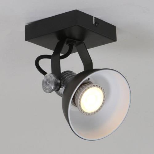 Steinhauer LED-spotlight Brooklyn 1 lampa svart