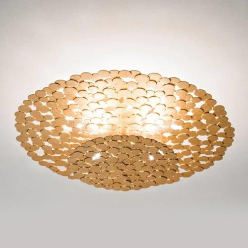 Terzani Tresor designer taklampa 60 cm guld