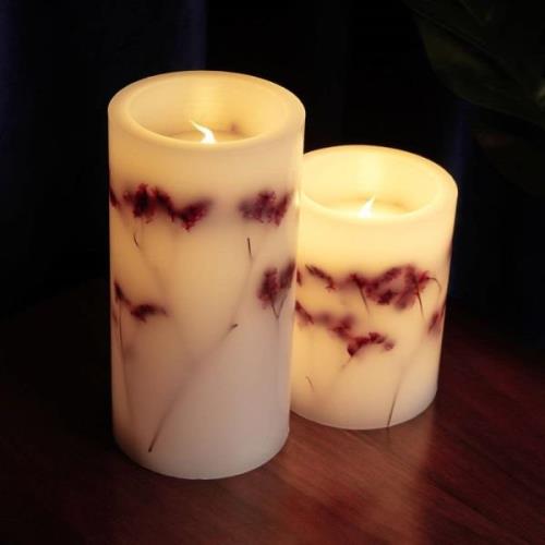 Pauleen Shiny Bloom Candle LED-ljus - uppsättning om 2