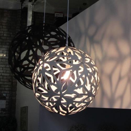 david trubridge Floral hängande lampa Ø 40cm svart