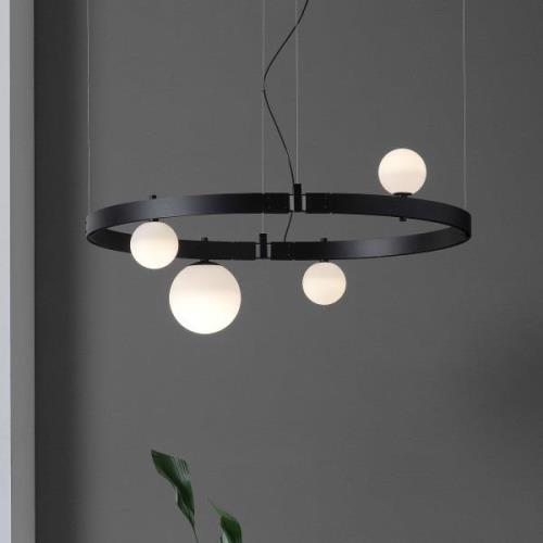 Karman Stant LED-hänglampa svart längd 103 cm