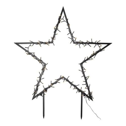 STAR TRADING LED-dekorbelysning Spiky med markspett, 80 cm