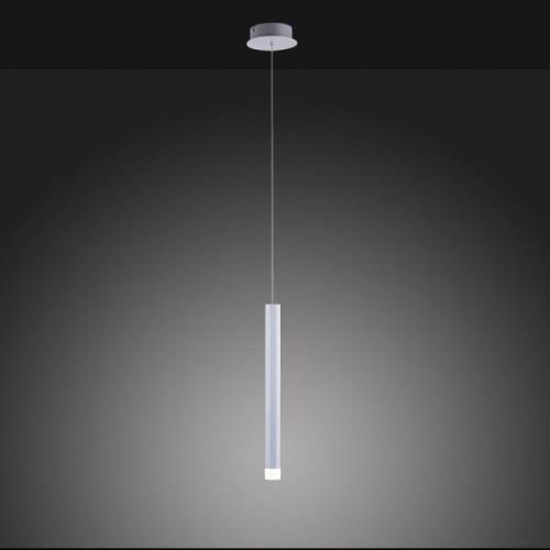 JUST LIGHT. LED-pendellampa Bruno, 1 lampa, aluminium