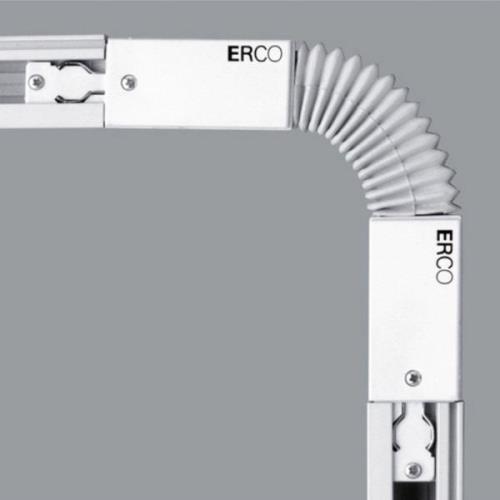 ERCO multiflex-koppling 3-fas skena vit