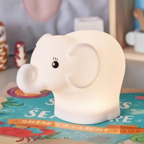 Pauleen Night Elephant LED-nattlampa, USB, RGBW