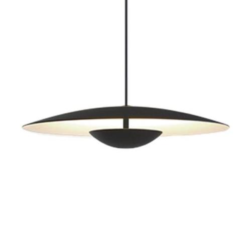 MARSET Ginger LED-pendel, triac Ø20cm svart/vit