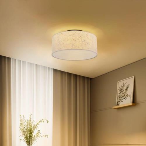 EMIBIG LIGHTING Taklampa Aston, Ø 50 cm, korkoptik