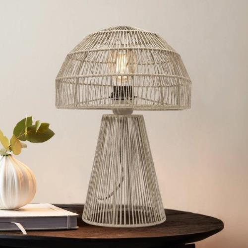 PR Home Porcini bordslampa höjd 37 cm beige