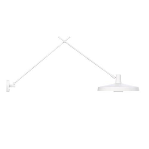 GRUPA Arigato vägglampa 1-ljus 140cm Ø45cm vit