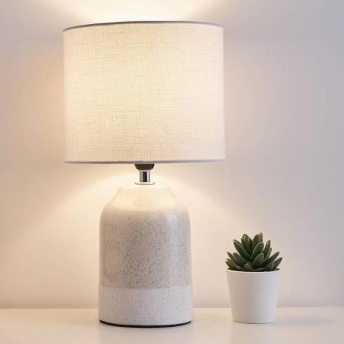 Pauleen Sandy Glow bordslampa, vit/beige