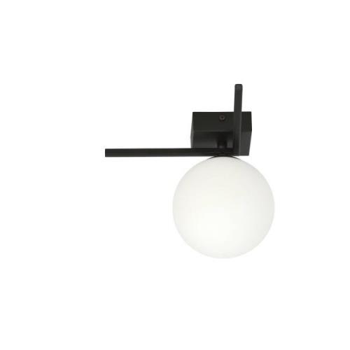 EMIBIG LIGHTING Taklampa Imago 1G, 1 lampa, svart/opal