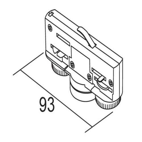 Ivela adapter 3-fas 220-240V 10 kg, svart