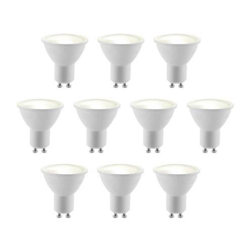 ELC LED-reflektor GU10 5W 10-pack 4 000 K 120°