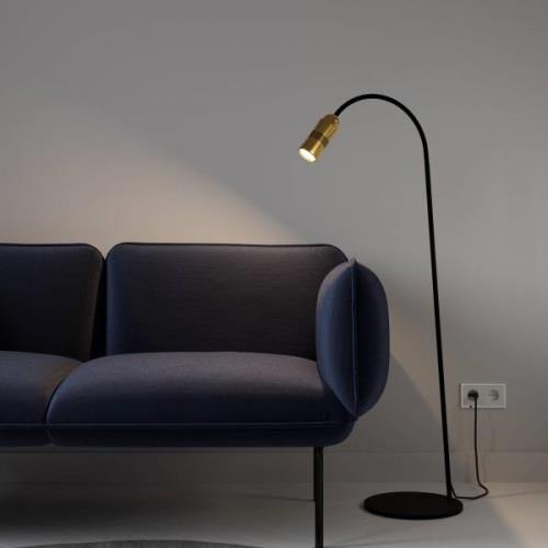 Top Light Neo! Floor LED-golvlampa dimbar mässing/svart