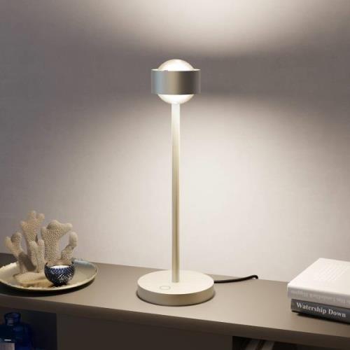 Top Light Puk! 80 Eye Table LED, linser matt, nickel matt