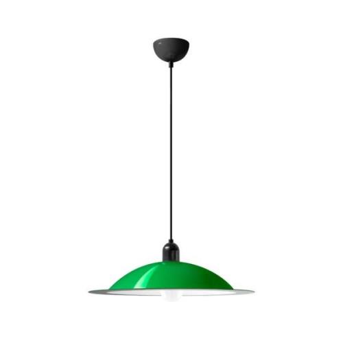 Stilnovo Lampiatta LED-hängande lampa, Ø 50cm, grön