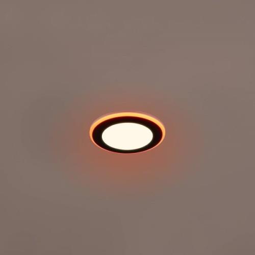 Trio Lighting LED-downlight Argus fjärrkontroll svart