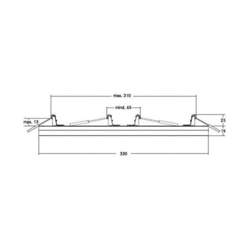 BRUMBERG Moon Maxi LED takpanel RC CCT Ø33cm