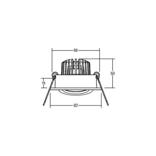 BRUMBERG BB18 dim2wam RC kopplingsbox titan matt