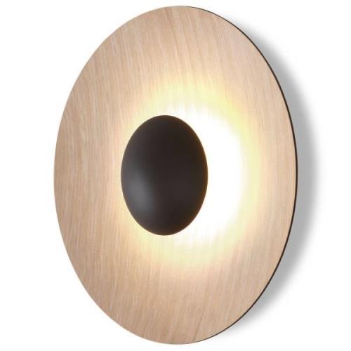 MARSET Ginger 42C LED-vägglampa Ø 42 cm ek/ek