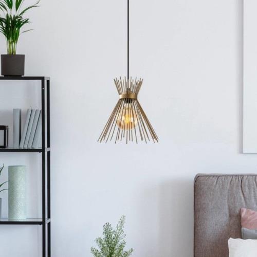 Opviq Hänglampa Kirpi 3082 1 lampa Ø34cm guld