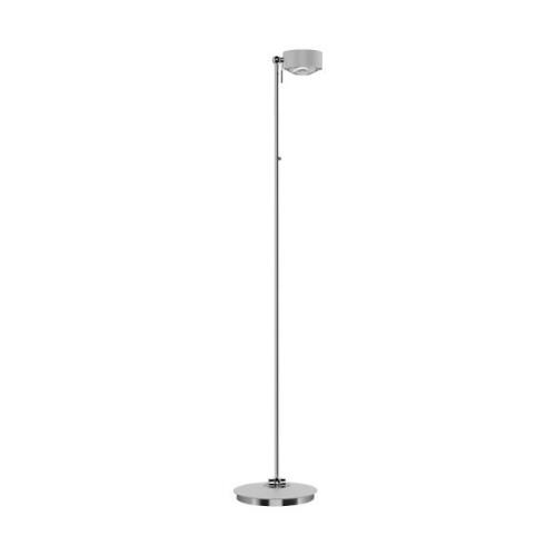 Top Light Puk Maxx Floor Mini LED matt/klar, vit matt/krom