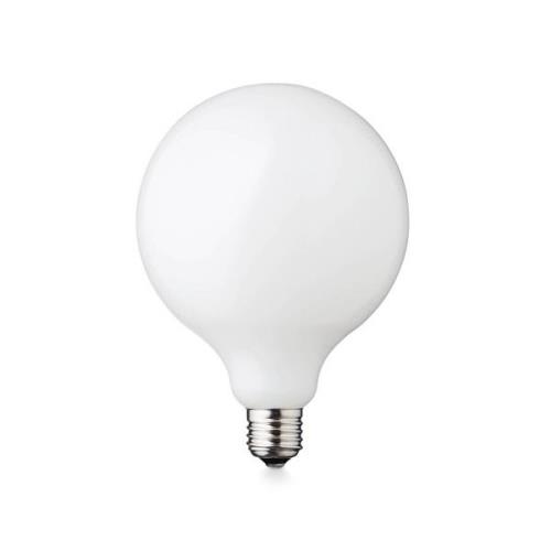 DESIGN BY US LED-lampa Globe, E27, Ø 12,5 cm, matt, 5 W, 2 200 K