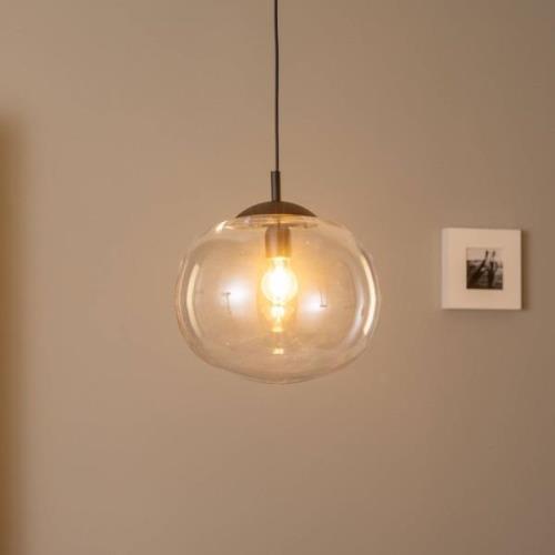 TK Lighting Vibe pendellampa, klarglas, Ø 35 cm