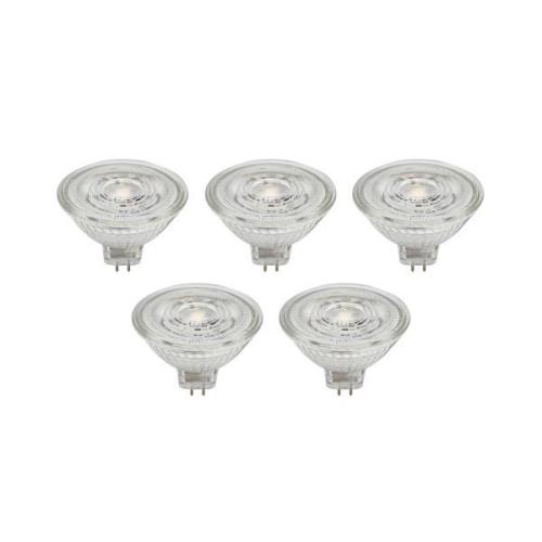 Prios LED-reflektor GU5.3 4.3W 345lm 36° klar 840 set om 5