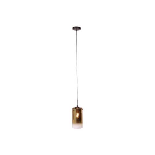 Freelight Ventotto hängande lampa, svart/guld, Ø 15 cm, glas