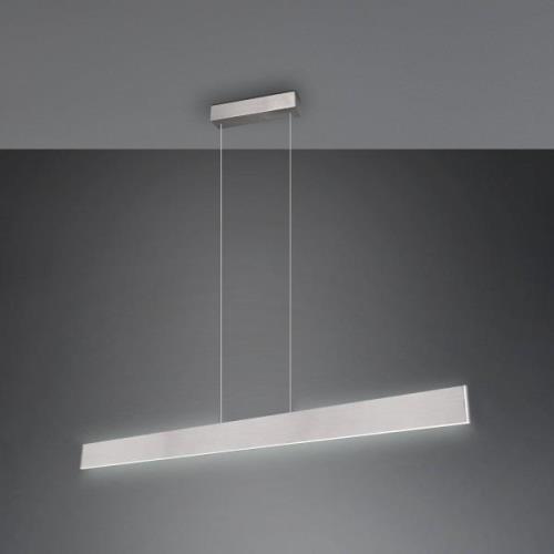 Trio Lighting Galway Hänglampa, matt nickel, upp/ner, CCT, metall