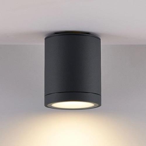 Molto Luce LED utomhus spotlampa Foris Round SD, antracit, aluminium