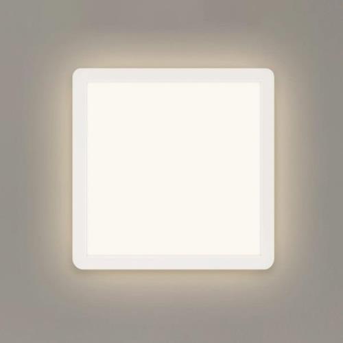 Müller-Licht Jali Square LED-panel, vit, 29,2 cm, plast, 2.700 K