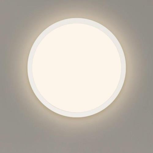 Müller-Licht LED-panel Jalo Round, Ø 29,2 cm, vit, plast, 2.700 K