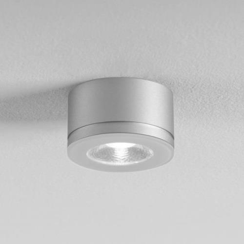 Egger Licht Egger downlight Newton, grå, 30°, 3 000 K Ø 6,3 cm IP54