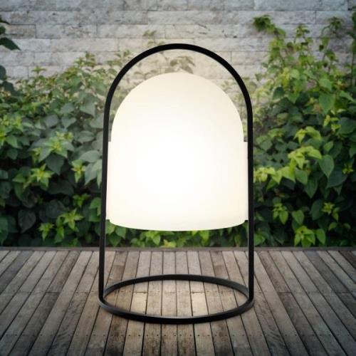 Eva Solo LED-solcellslampa SunLight, 43 cm, IP65, dimbar