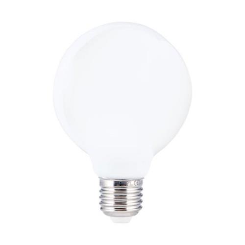 ORION LED-globlampa E27 8W G95 2 700 K opal dimbar