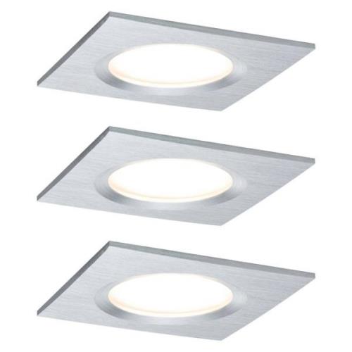 Paulmann Coin Slim LED-inbyggnadsspot 3-pack