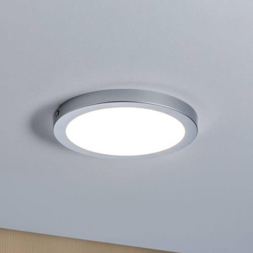 Paulmann Atria LED-taklampa Ø 22 cm krom matt